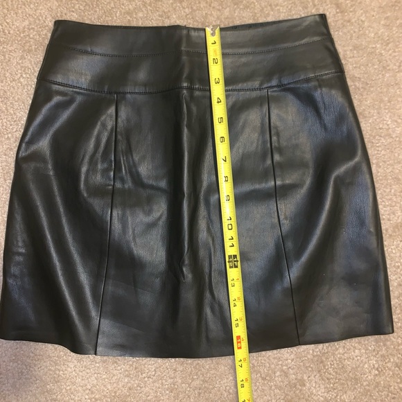 Express Faux Leather Mini Skirt - Picture 7 of 7